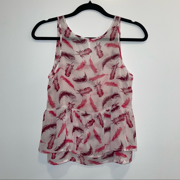 Kirra Soft Sheer Women’s Ruffle Tank Top Set Size XS - Picture 5 of 11